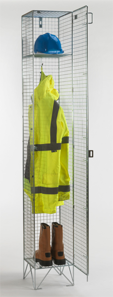Secure Wire Mesh Lockers