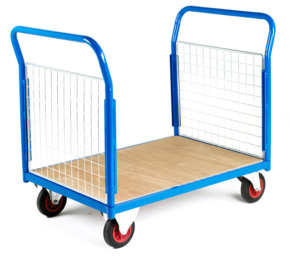500 Series Platform Trollies with Mesh Panels