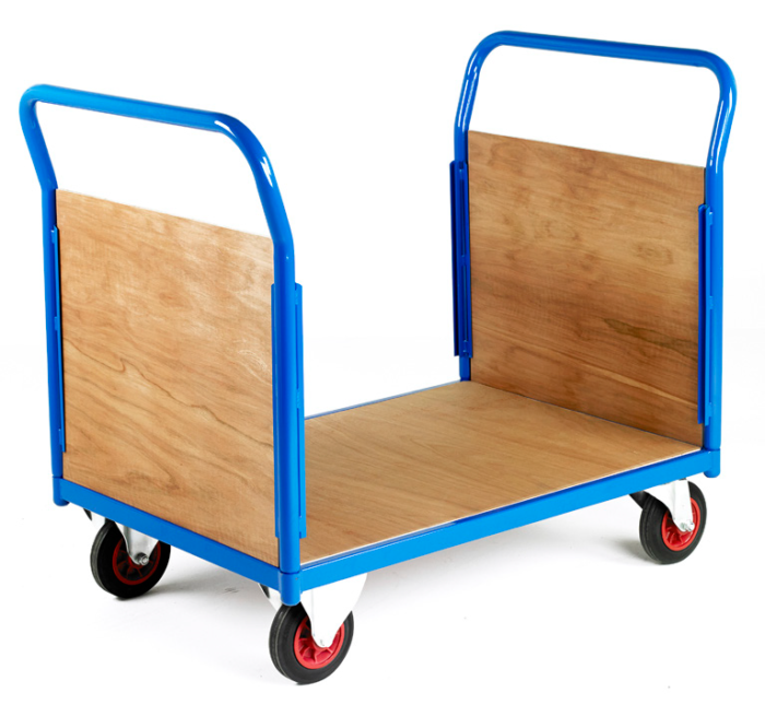 500 Series Platform Trolley with Timber Panels