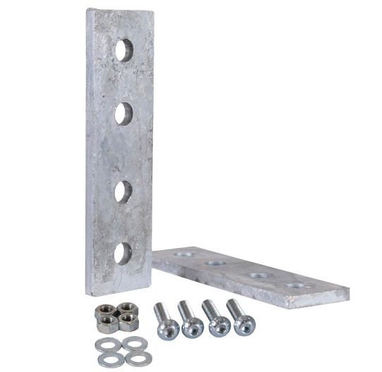 Splice Plates (pair) Incl. 6 No. M12 x 35 Bolts