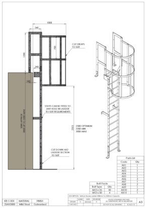 Vertical Access Ladder Kits