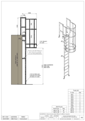 Vertical Access Ladder Kits