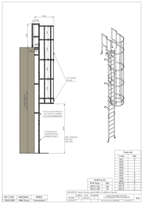 Vertical Access Ladder Kits