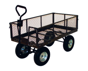 Single Ackerman Trailer with Folding Sides