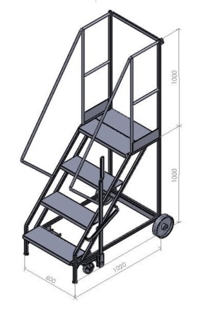 Mobile Lorry Access Steps