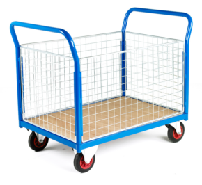 500 Series Platform Trollies with Mesh Panels