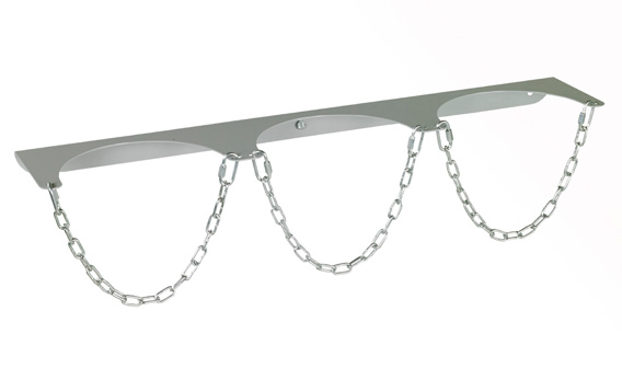 Economy Cylinder Wall Racks
