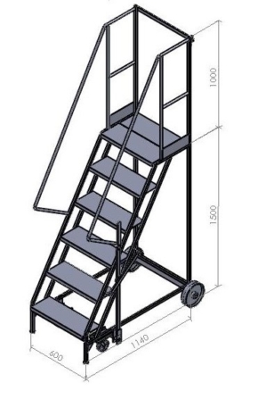 Mobile Lorry Access Steps