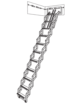 Concertina Loft Ladder