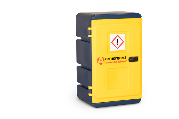 Armorgard Chemcube – Plastic Hazardous Storage Cabinet