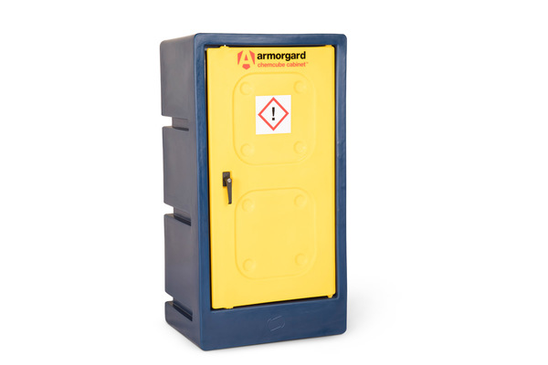 Armorgard Chemcube – Plastic Hazardous Storage Cabinet