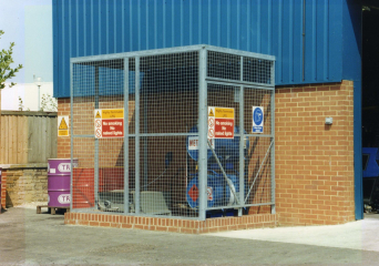 Eurocage Mesh Security Cage - Galvanised