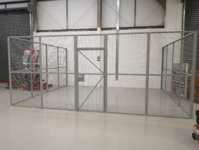 Eurocage Mesh Security Cage – Galvanised