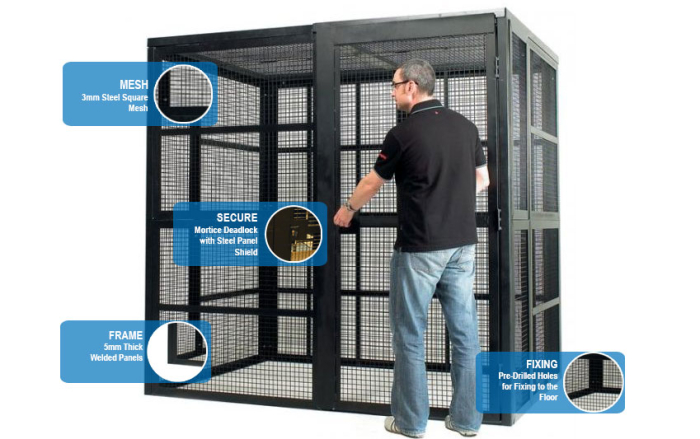 Knox High Security Storage Cage -Test