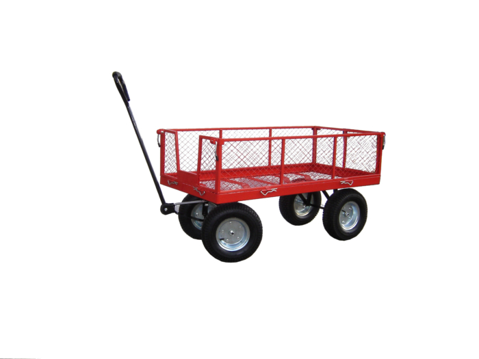 Single Ackerman Trailer with Folding Sides