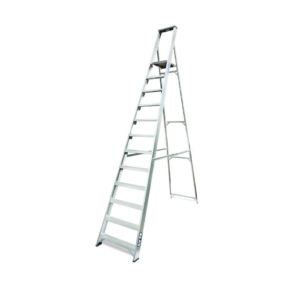 Lyte MagnaStep Industrial Aluminium Platform Step Ladders with Tool Tray