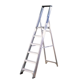 Lyte MagnaStep Industrial Aluminium Platform Step Ladders with Tool Tray