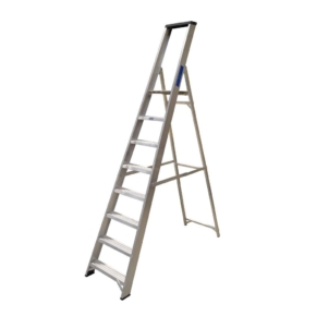 Lyte MagnaStep Industrial Aluminium Platform Step Ladders with Tool Tray