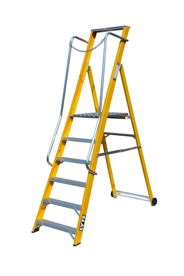 Lyte MagnaStep Glassfibre Widestep Step Ladders
