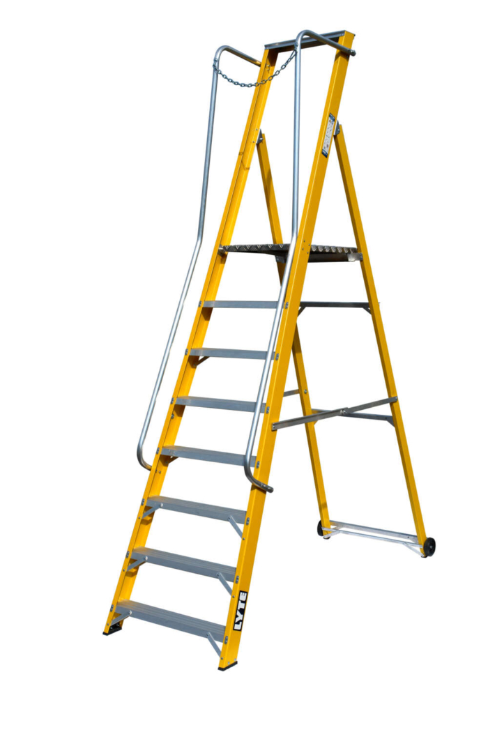 Lyte MagnaStep Glassfibre Widestep Step Ladders