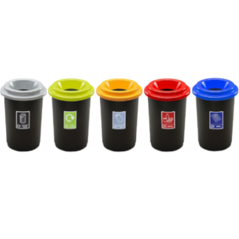 50 litre Round Open Top Recycling Bin