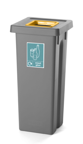 Freestanding Colour Coded Recycling Bins – Up to 75ltr
