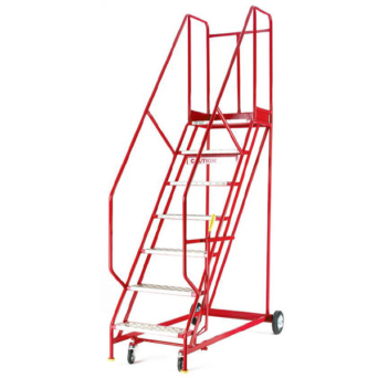 Steptek Quality Red Range Warehouse Ladders