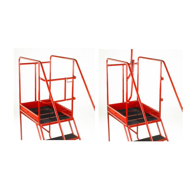 Steptek Quality Red Range Warehouse Ladders