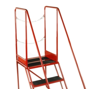 Steptek Quality Red Range Warehouse Ladders