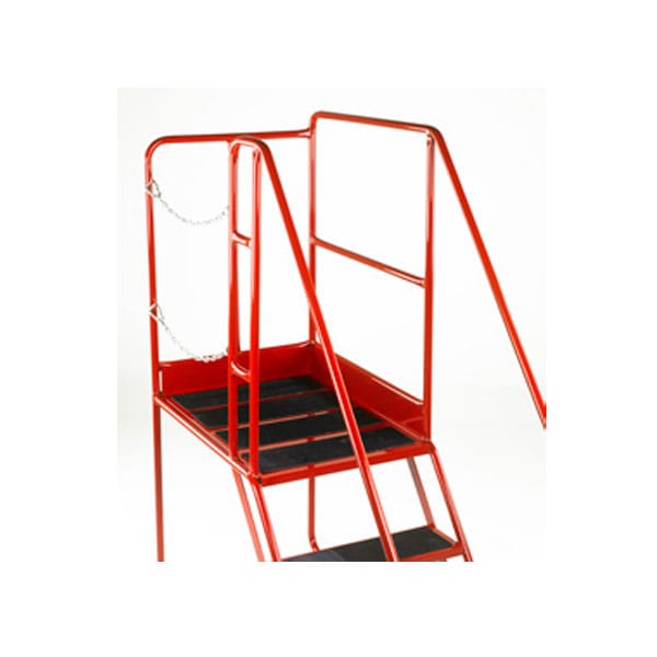 Steptek Quality Red Range Warehouse Ladders