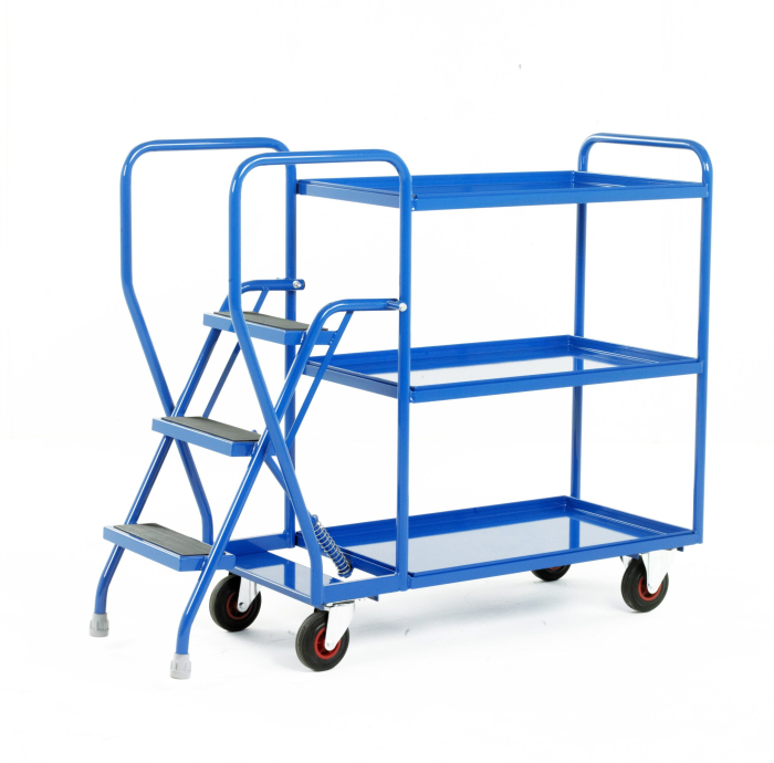 Step Tray Trolleys – 3 Step