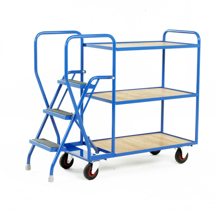Step Tray Trolleys – 3 Step