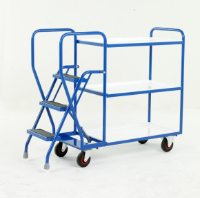 Step Tray Trolleys – 3 Step