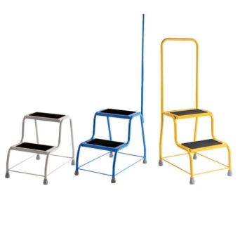 Robust Coloured Portable Steps