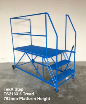 TekA Step Single Ended Heavy Duty Access Work Platform