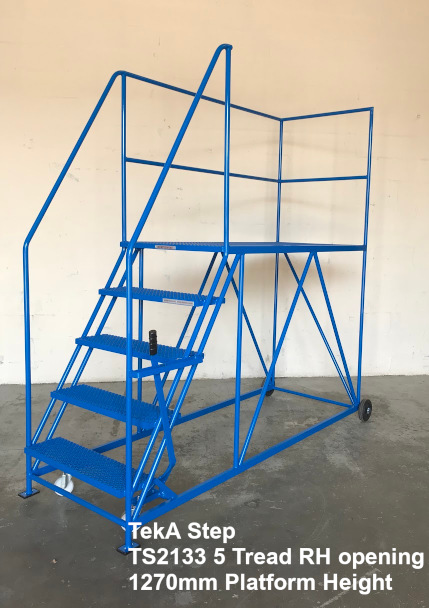 TekA Step Single Ended Heavy Duty Access Work Platform