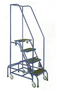 TekA Step Easy Action Narrow Mobile Warehouse Safety Steps
