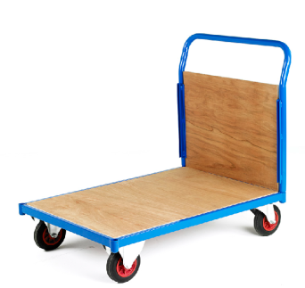 500 Series Platform Trolley with Timber Panels