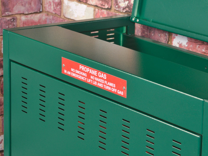 Approved Gas Storage Cage – 2 x 19KG Propane Cage