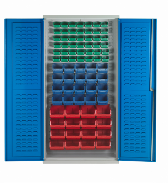 Bin Cabinets - Louvre Support
