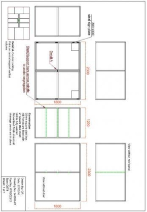 Bespoke or Custom Made Security Cage