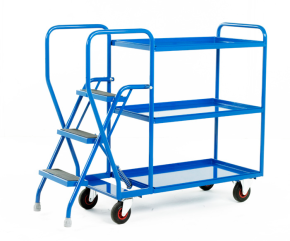 Step Tray Trolleys – 3 Step