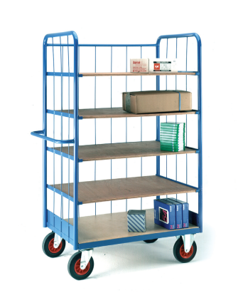 Shelf Truck with Rod Superstructure