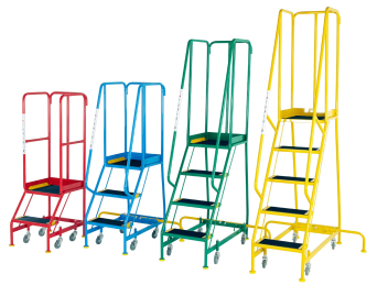 Narrow Aisle BS Spring Loaded Steps