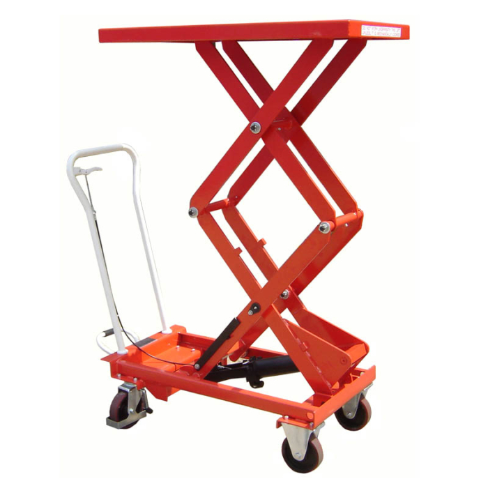 Double Manual Scissor Lift Tables