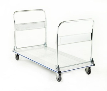 Folding Aluminium Platform Trolleys 2 Handles