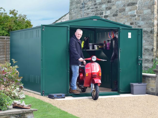 Gladiator Motorbike Plus 1  7ft x 14ft Motorcycle Garage