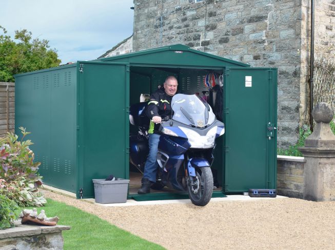 Gladiator Motorbike Plus 1  7ft x 14ft Motorcycle Garage