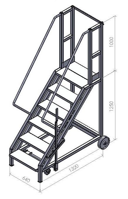 Hercules Lorry Access Steps