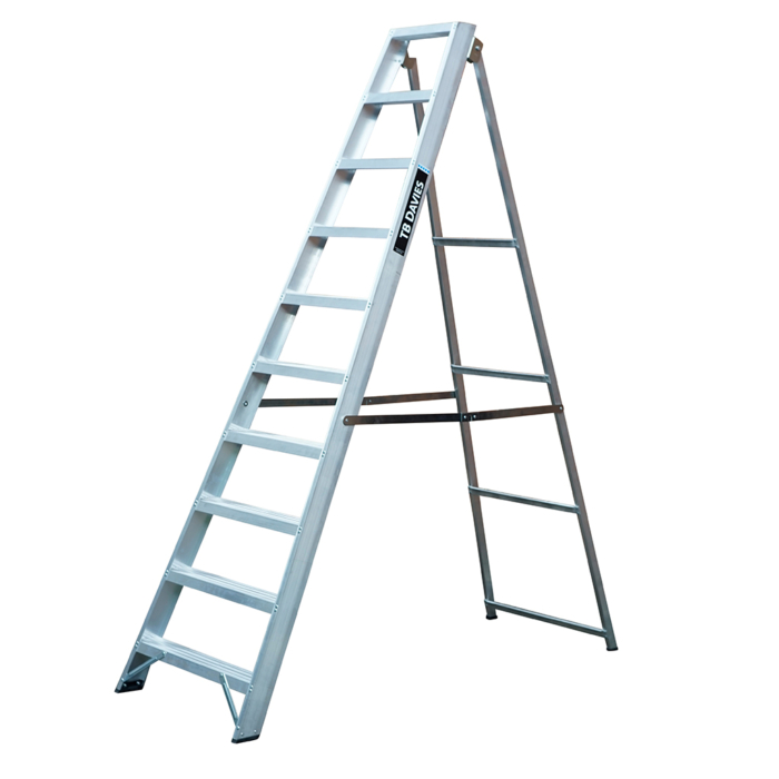 Heavy Duty Professional Swing Back Step Ladders